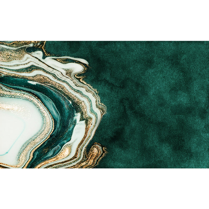 Vivolux | Multicolor moderner Teppich Polypropylen Geo-gedruckter Bereichsteppich mit rutschfester Rückseite fleckenresistenter Indoor-Teppich für das Wohnzimmer