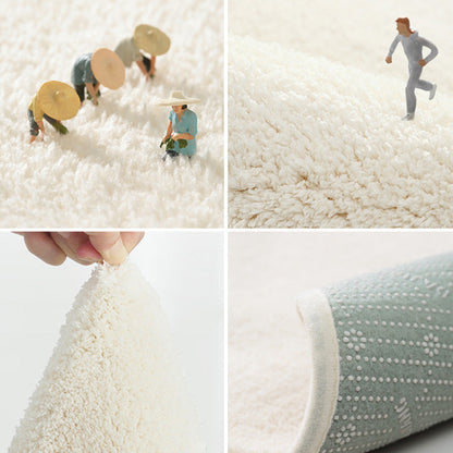 Vivolux | Multicolor Novelty Teppich Lammwolle Cartoon Gedruckter Bereich Teppich Rutschfeste Rückseite Pflegeleichtes Innenraum Teppich für Kinder