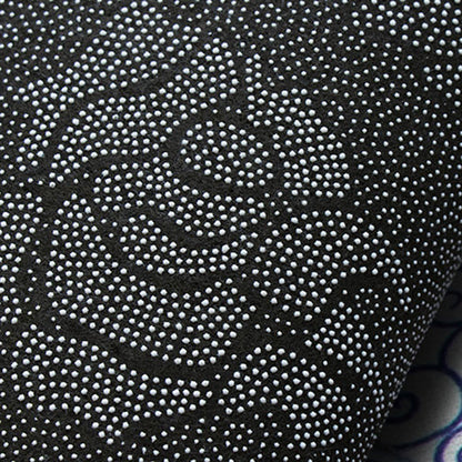 Vivolux | Chinoiserie Floral Gedruckter Teppich Mehrfarbig Polypropylen Innen Teppich Rutschfest Tierfreundlicher Bereichteppich zur Dekoration