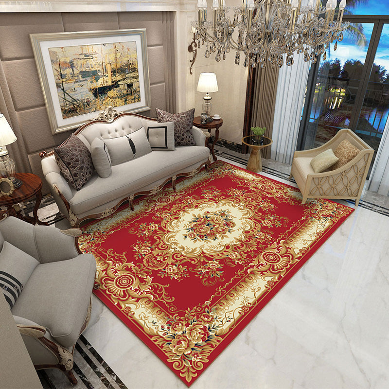 Vivolux | Multicolor novel carpet made of cotton blend with checkered pattern, non-slip, pet-friendly interior carpet for the living room