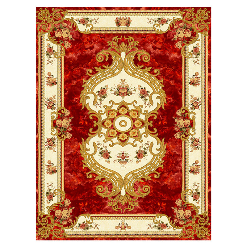 Vivolux | Multicolor novel carpet made of cotton blend with checkered pattern, non-slip, pet-friendly interior carpet for the living room