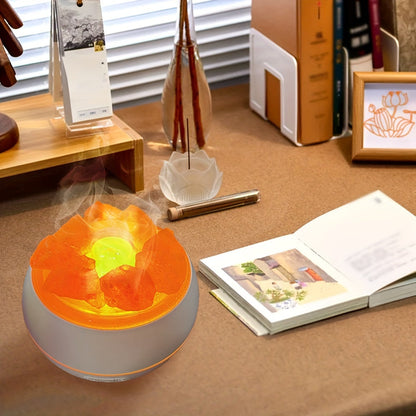 Vivolux | Salzlampe Diffusor - 3-in-1 ätherischer Öldiffusor, Himalaya-Salzlampen & Luftbefeuchter