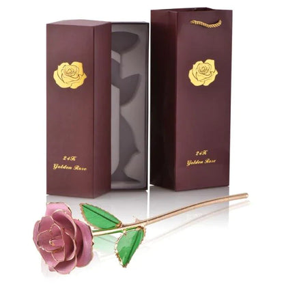 Vivolux | 24k Gold Getauchte Ewige Rose