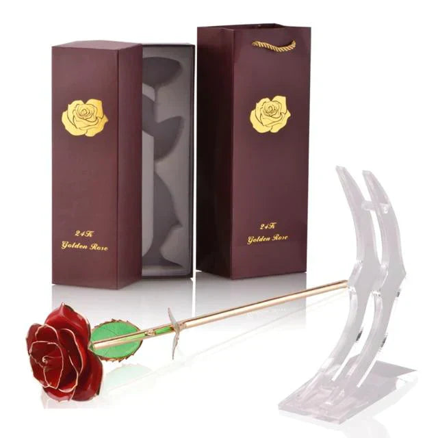 Vivolux | 24k Gold Getauchte Ewige Rose