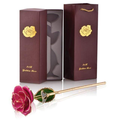 Vivolux | 24k Gold Getauchte Ewige Rose