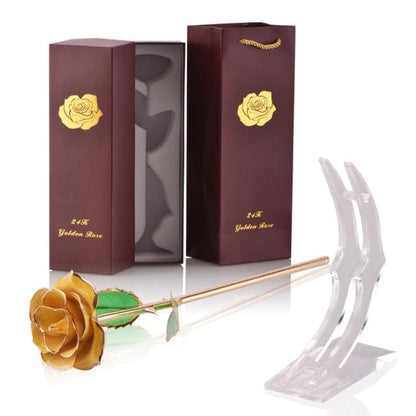 Vivolux | 24k Gold Getauchte Ewige Rose