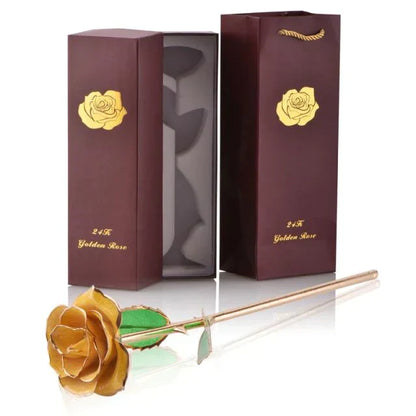Vivolux | 24k Gold Getauchte Ewige Rose
