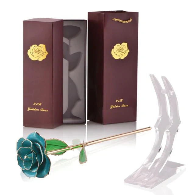 Vivolux | 24k Gold Getauchte Ewige Rose