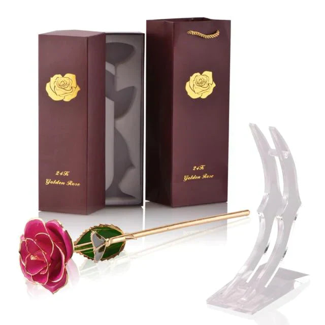 Vivolux | 24k Gold Getauchte Ewige Rose