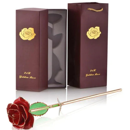Vivolux | 24k Gold Getauchte Ewige Rose