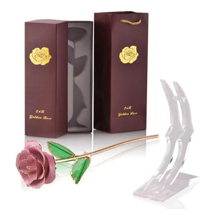 Vivolux | 24k Gold Getauchte Ewige Rose