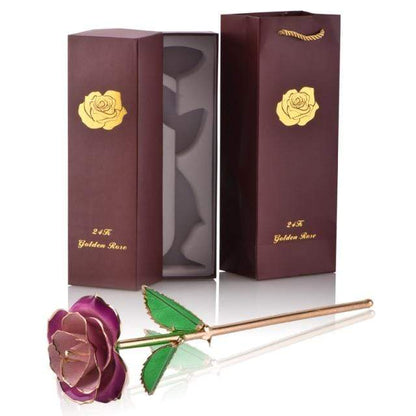 Vivolux | 24k Gold Getauchte Ewige Rose