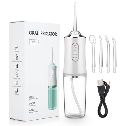 Vivolux | Wasserdichter Irrigator Dentalreiniger, kabelloser & wiederaufladbarer Wasserzahnseide