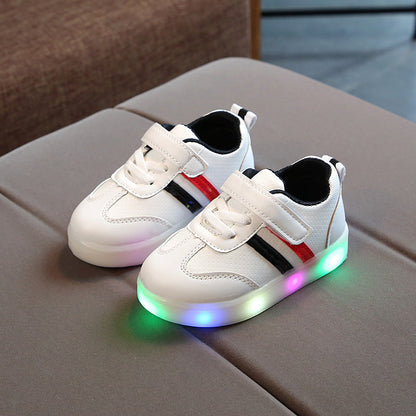 LED Kinder Sneaker mit flexibler Sohle