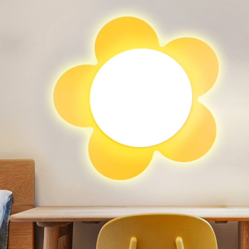Vivolux | Helle Farbige Floral Wandlicht Moderne Stylische Acryl LED Wandleuchte für Kindergarten