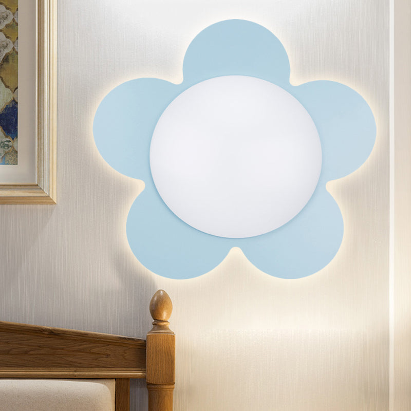Vivolux | Helle Farbige Floral Wandlicht Moderne Stylische Acryl LED Wandleuchte für Kindergarten