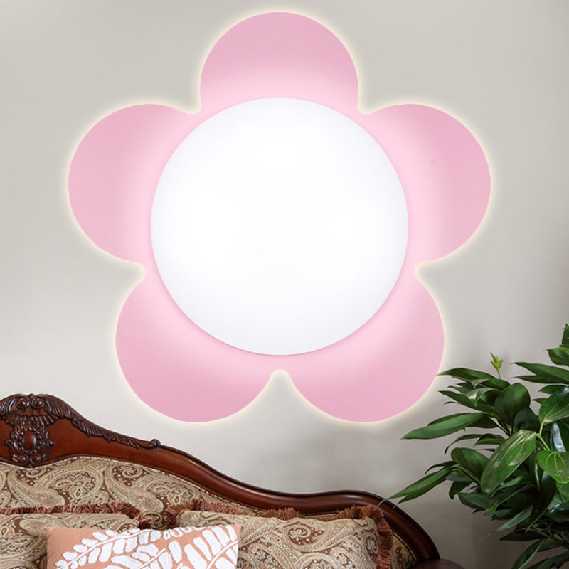 Vivolux | Helle Farbige Floral Wandlicht Moderne Stylische Acryl LED Wandleuchte für Kindergarten