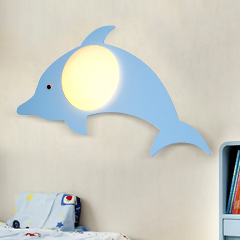 Vivolux | Hout Cartoon Patroon Wandlamp Hedendaagse LED Wandlamp voor Verpleegkamer Slaapkamer
