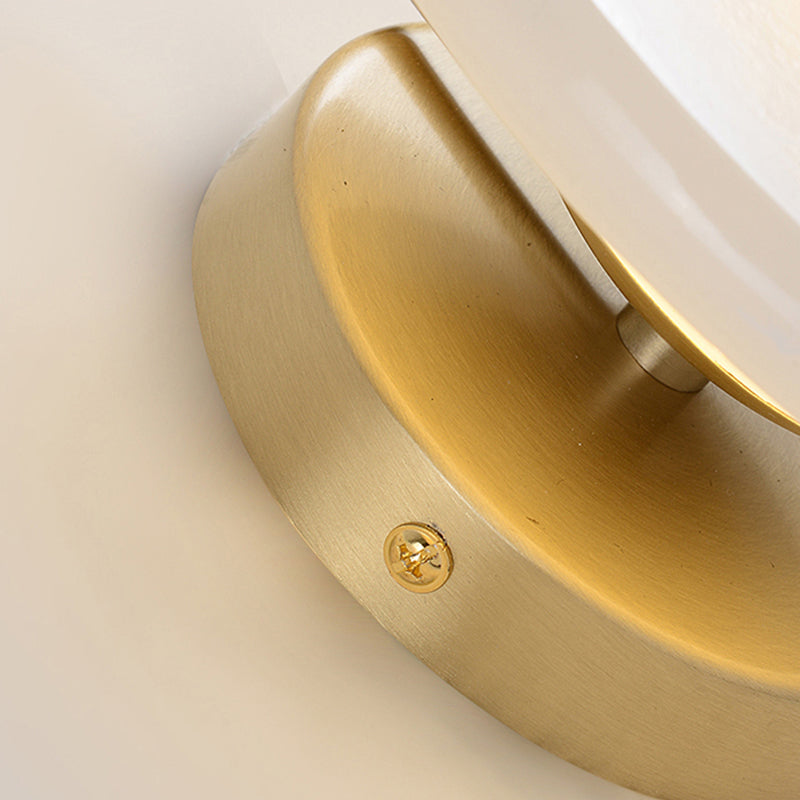 Vivolux | Goldene Ring Flush Mount Kolonialist Marmor 1 Kopf Wohnzimmer Wandmontiertes Licht