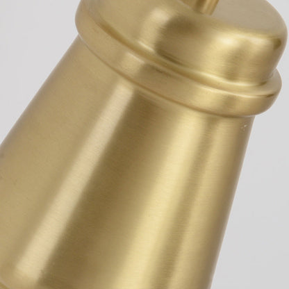 Vivolux | Gouden Afwerking Fles Sconces Lamp Minimalistische Messing 1 Licht Wandmontage Lamp met Arm