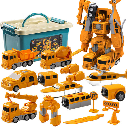 Magnetisches Transform-Engineering-Auto-Zusammenbauspielzeug