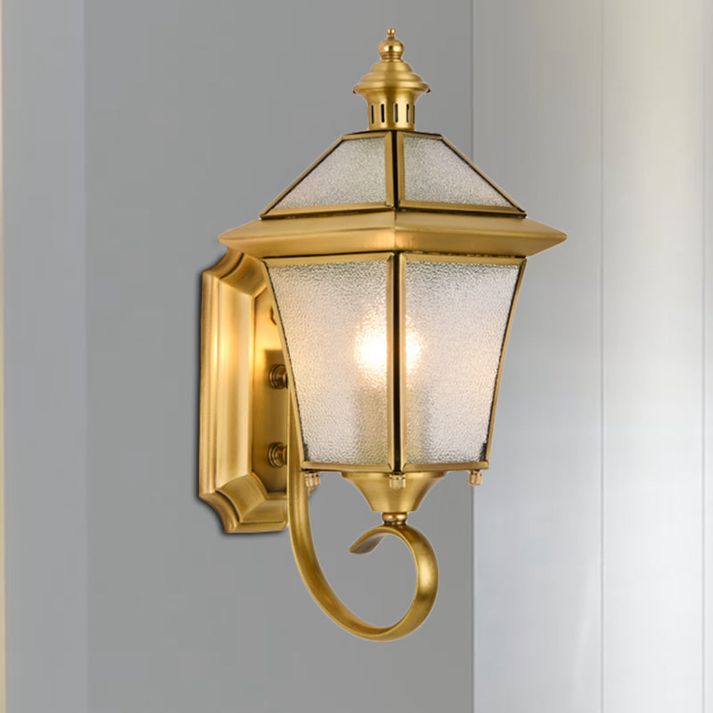Vivolux | Vogelkooi Metalen Wandlamp Traditioneel 1 Lamp 14"/15" H Messing Entree Wand Gemonteerde Verlichtingsarmatuur