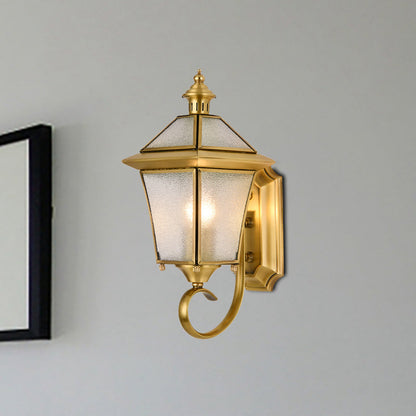 Vivolux | Vogelkooi Metalen Wandlamp Traditioneel 1 Lamp 14"/15" H Messing Entree Wand Gemonteerde Verlichtingsarmatuur