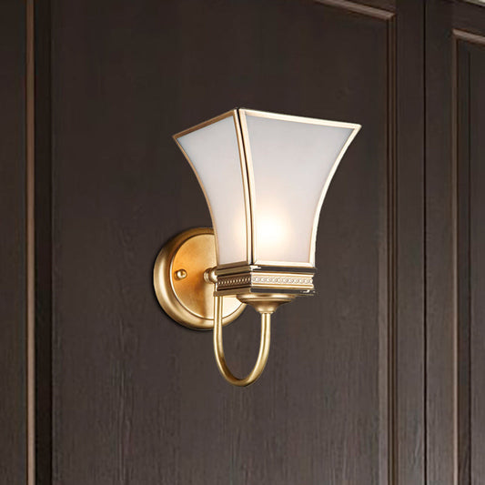 Vivolux | Bell Metall Wandleuchte Traditionell 1/2 Lampen Messing Wohnzimmer Wandbeleuchtung Fixture