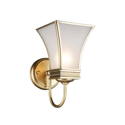 Vivolux | Bell Metall Wandleuchte Traditionell 1/2 Lampen Messing Wohnzimmer Wandbeleuchtung Fixture