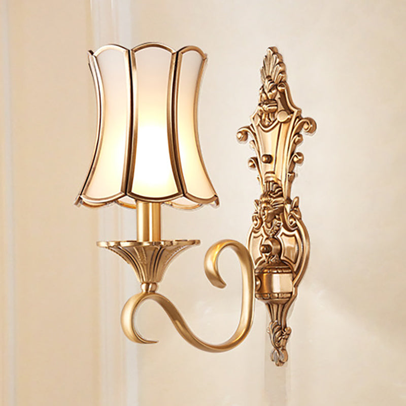Vivolux | 1/2 lampen wandschilder traditionelle messing gebogene metall wandlicht einrichtung für wohnzimmer