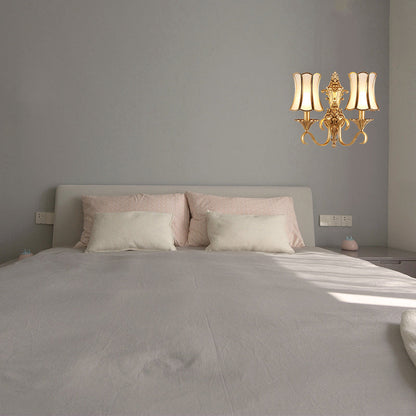 Vivolux | 1/2 lampen wandschilder traditionelle messing gebogene metall wandlicht einrichtung für wohnzimmer