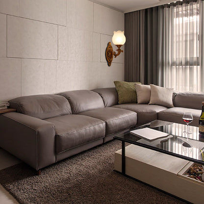 Vivolux | Petal Melkglas Wandlamp Traditioneel Stijlvol 1 Spaarlamp Slaapkamer Wandmontage Licht in Goud