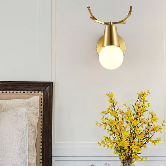Vivolux | Traditionalisme Global Vanity Wandlamp 1/2/3-Kop Metaal Wandlamp in Messing voor Badkamer