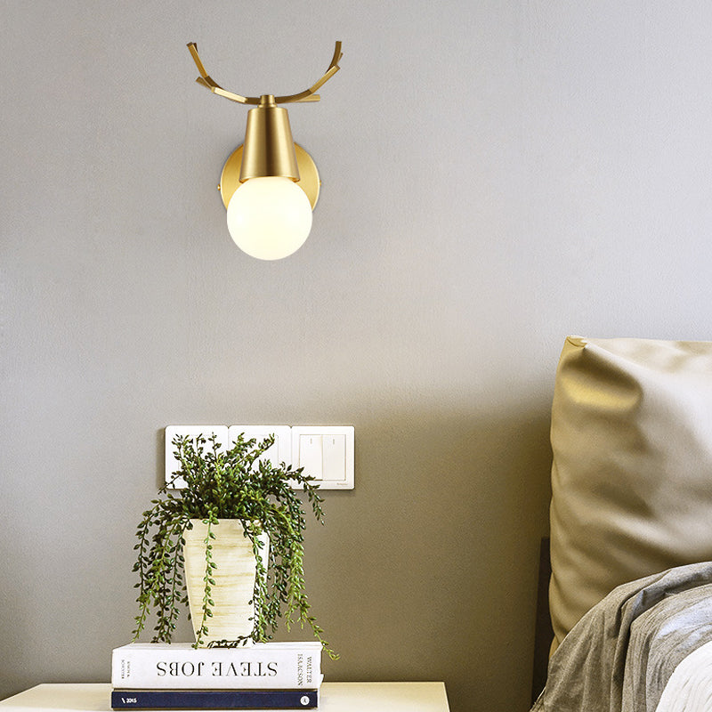Vivolux | Traditionalisme Global Vanity Wandlamp 1/2/3-Kop Metaal Wandlamp in Messing voor Badkamer