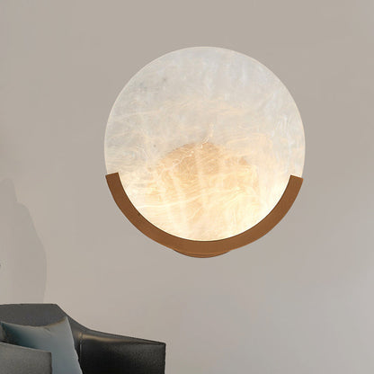 Vivolux | 8"/9" H 1 Licht Ronde Wand Gemonteerde Licht Traditioneel Wit Acryl Wandlamp voor Eetkamer
