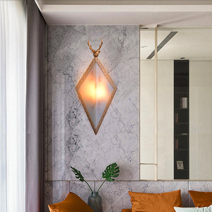 Vivolux | 16"/19" H Paneel Plastic Wandmontage Verlichting Traditionele 1 Licht Woonkamer Opbouwlamp in Wit