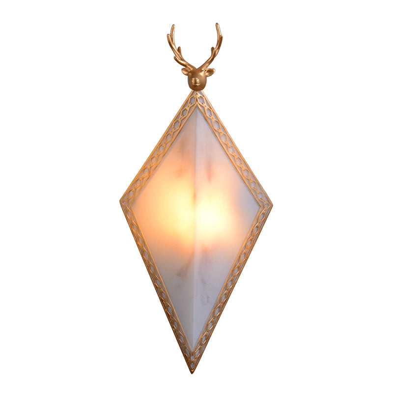 Vivolux | 16"/19" H Paneel Plastic Wandmontage Verlichting Traditionele 1 Licht Woonkamer Opbouwlamp in Wit