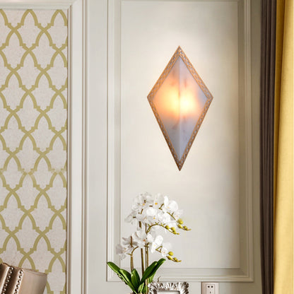 Vivolux | 16"/19" H Paneel Plastic Wandmontage Verlichting Traditionele 1 Licht Woonkamer Opbouwlamp in Wit