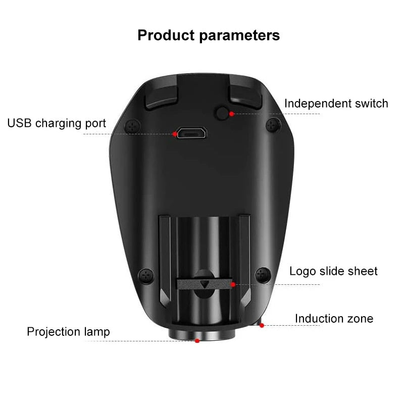 Autotür LOGO Licht - 2 Stück