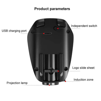 Autotür LOGO Licht - 2 Stück