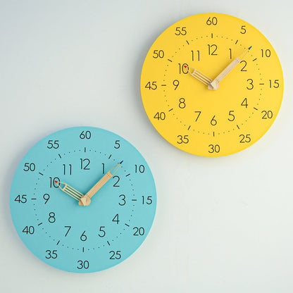 Vivolux | Lernzeit Kinderzimmer Stille Wanduhr