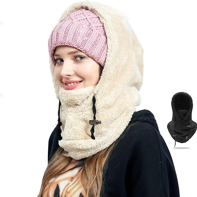 Vivolux | 3-in-1 Wintermütze - Warm, winddicht und multifunktional