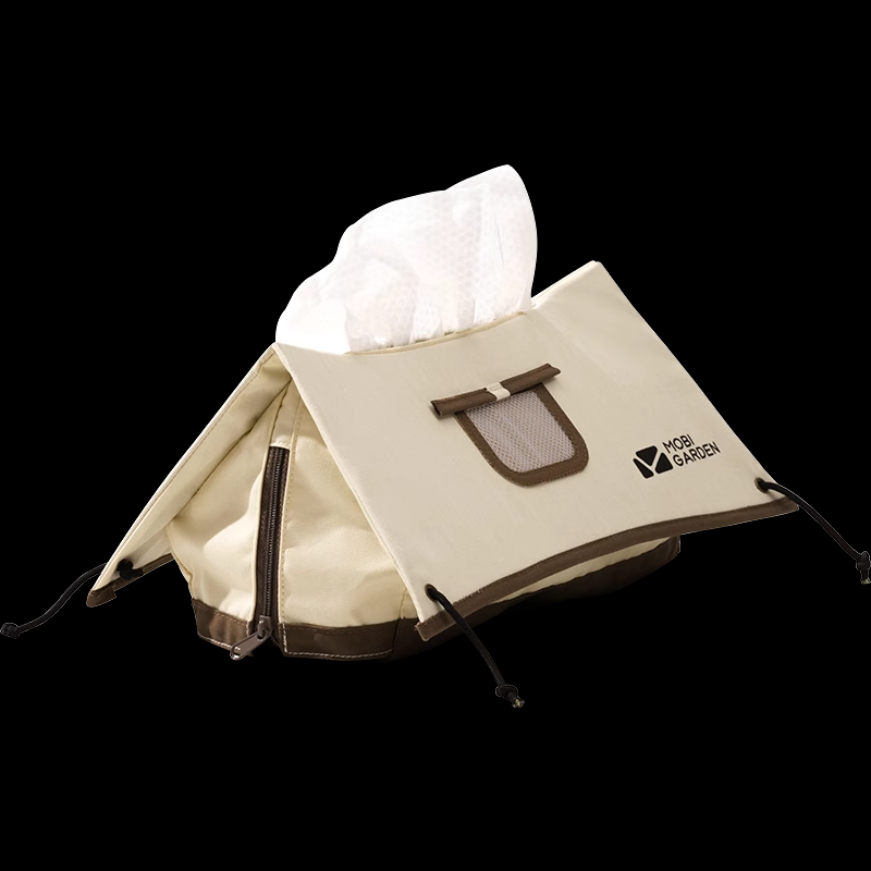 Vivolux | Zeltförmiger wasserdichter Taschentuchrollenhalter