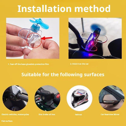 Vivolux | Windkraft Kleine Flugzeuge Motorrad Auto Lenker Dekoration