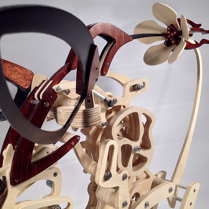 Vivolux | Holz Kinetische Kolibri Skulptur
