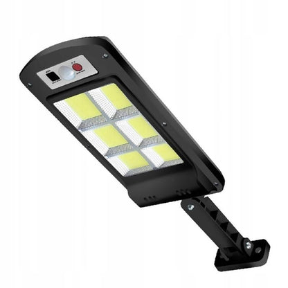 Vivolux | 200W Außen-Solar-LED-Lampe mit Fernbedienung, Bewegungs- und Dämmerungssensor
