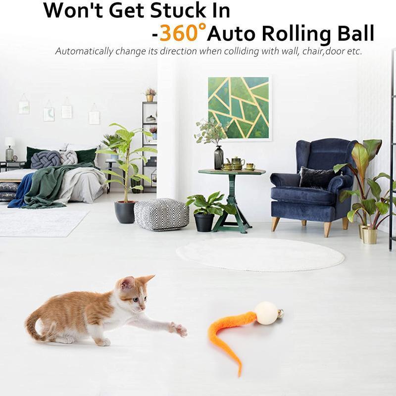 Vivolux | Wiggly Katzen Spielzeug mit Glocken