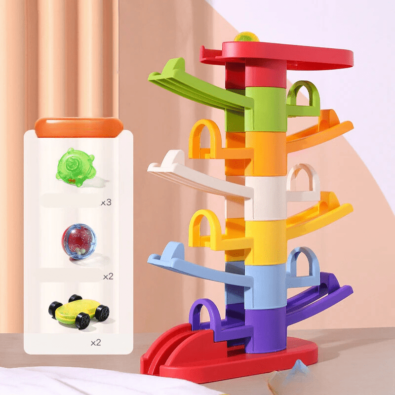 Vivolux | Autos und bunte Bälle zum Stapeln