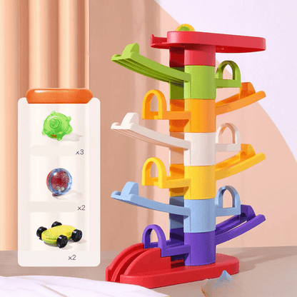 Vivolux | Autos und bunte Bälle zum Stapeln