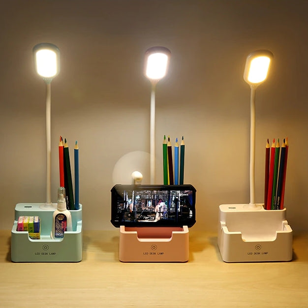 Vivolux | Schreibtischlampe mit Handyhalter
